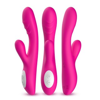 Wibrator punktu G Spark z ogrzewaniem Joy różowy silikonowy USB