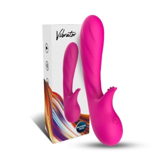 Wibrator punktu G silikonowy B Series Joy różowy USB 18 cm