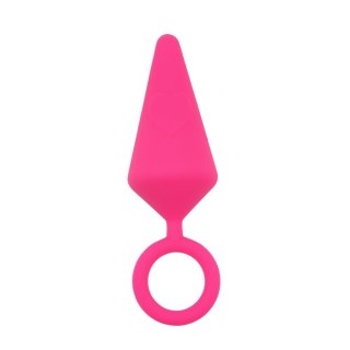 Korek analny silikonowy Sweet Breeze Candy Plug L różowy