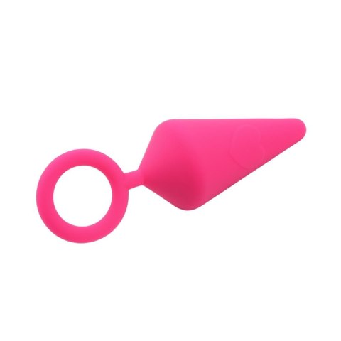Korek analny silikonowy Sweet Breeze Candy Plug L różowy