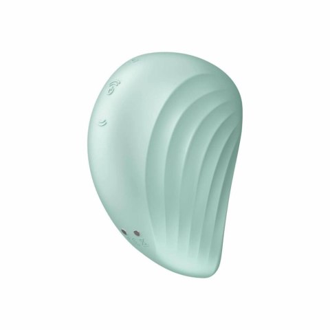Stymulator łechtaczki Satisfyer Pearl Diver niebieski silikonowy 9 cm USB