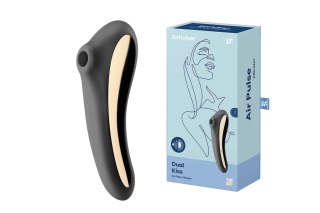 Stymulator punktu G Air Pulse Satisfyer Dual Kiss czarny