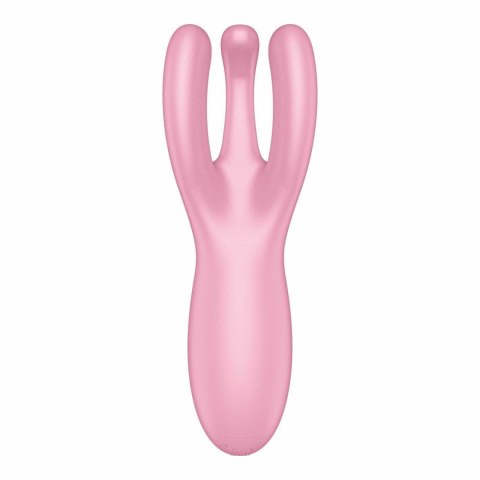 Wibrator Satisfyer Threesome 4 Connect App różowy USB