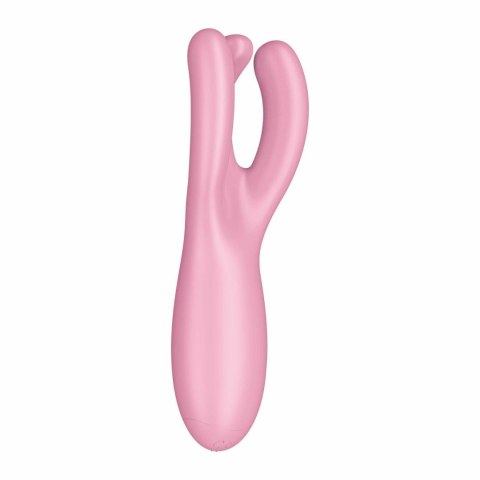 Wibrator Satisfyer Threesome 4 Connect App różowy USB