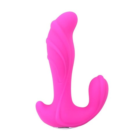 Wibrator analny silikonowy punktu G Melody Woo USB 15 cm