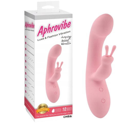 Wibrator króliczek Aphrovibe silikonowy USB 19,5 cm