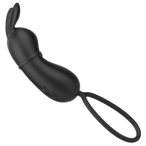 Wibrator króliczek Pretty Love Rosalie czarny silikonowy USB