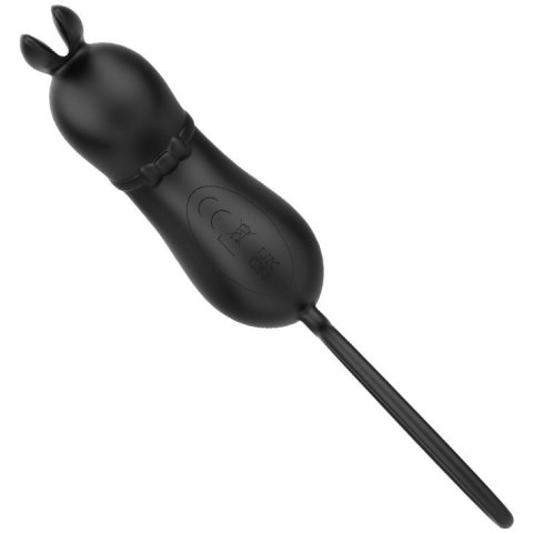 Wibrator króliczek Pretty Love Rosalie czarny silikonowy USB