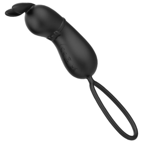 Wibrator króliczek Pretty Love Rosalie czarny silikonowy USB
