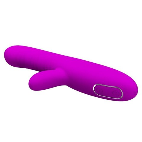 Wibrator punktu G Pretty Love Angelique fioletowy silikonowy USB