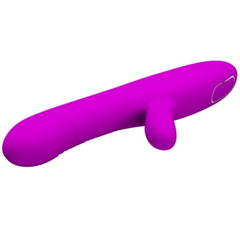 Wibrator punktu G Pretty Love Angelique fioletowy silikonowy USB