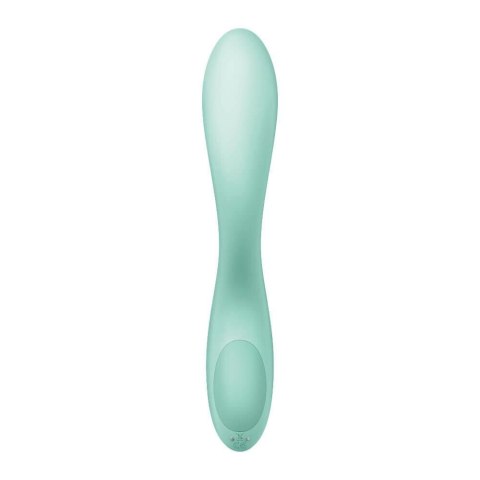 Wibrator punktu G Satisfyer Rolling Pleasure miętowy 22 cm USB