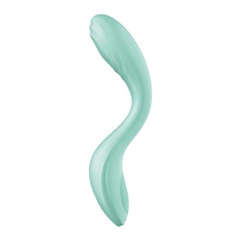 Wibrator punktu G Satisfyer Rolling Pleasure miętowy 22 cm USB
