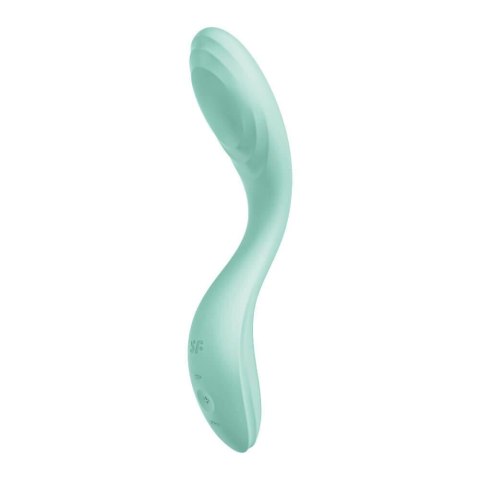 Wibrator punktu G Satisfyer Rolling Pleasure miętowy 22 cm USB