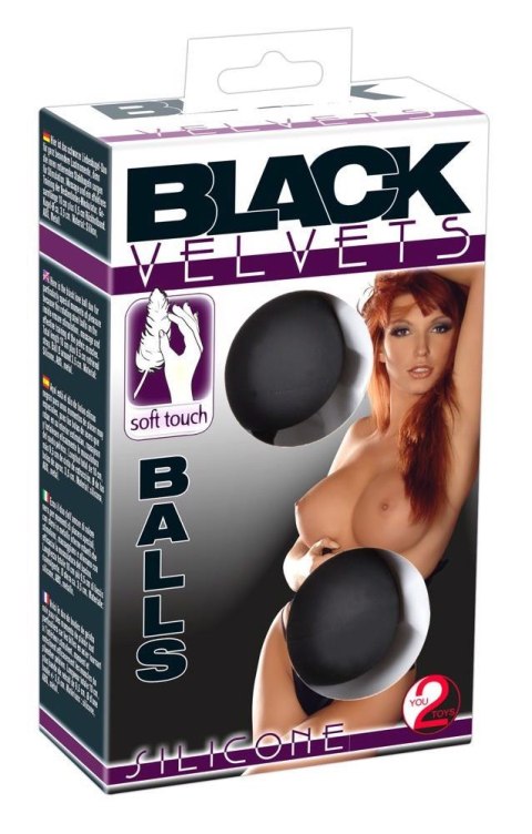 Kulki miłości Black Velvets dla początkujących silikonowe 19.5 cm
