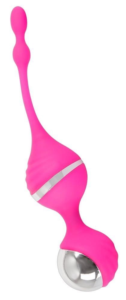 Kulki wibracyjne Sweet Smile różowe USB 18 cm