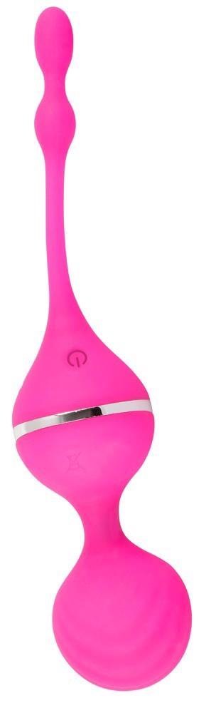 Kulki wibracyjne Sweet Smile różowe USB 18 cm