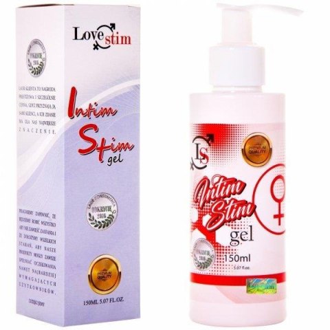 Żel intymny LoveStim rozgrzewający zapach róży 150 ml