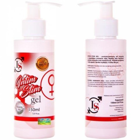 Żel intymny LoveStim rozgrzewający zapach róży 150 ml