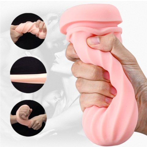 Masturbator wibrujący B Series Fox 8 trybów interaktywny USB