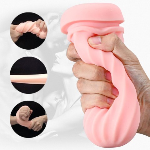 Masturbator wibrujący B Series Fox 8 trybów interaktywny USB