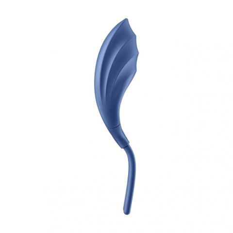 Pierścień wibrujący Satisfyer Swordsman niebieski USB