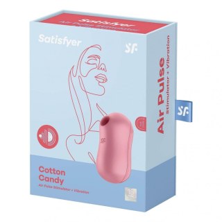 Stymulator łechtaczki falą powietrzną Satisfyer Cotton Candy fioletowy USB