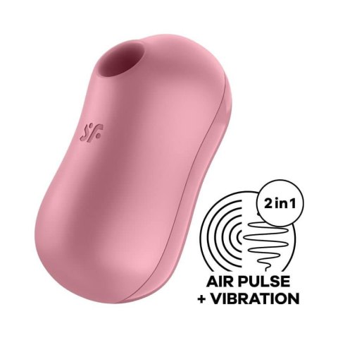 Stymulator łechtaczki falą powietrzną Satisfyer Cotton Candy fioletowy USB