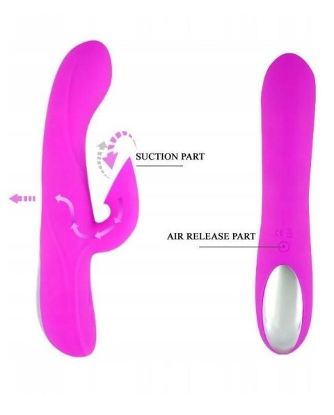 Wibrator króliczek Pretty Love Desirable Flirt silikonowy 12 funkcji USB