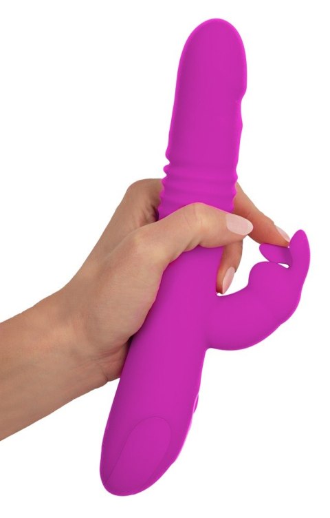 Wibrator króliczek Thrusting Pearl Sweet Smile USB