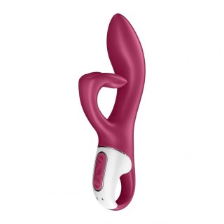 Wibrator punktu G Satisfyer Embrace Me silikonowy czerwony 20,5 cm
