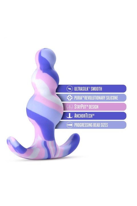 Korek analny silikonowy Blush Avant Twilight Blue