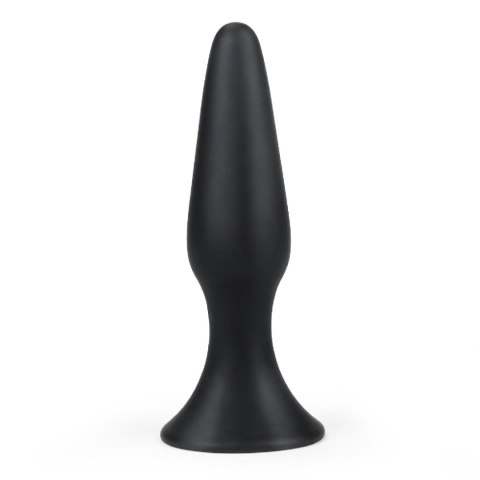 Korek analny silikonowy Lure Me Lovetoy czarny 11,5 cm