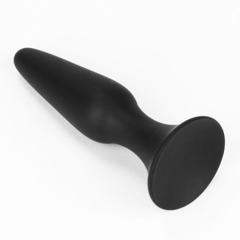 Korek analny silikonowy Lure Me Lovetoy czarny 11,5 cm