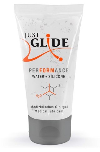 Lubrykant Just Glide Performance z silikonem 50 ml