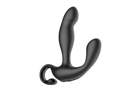 Masażer prostaty Finger Wiggle z pilotem B Series Cute czarny