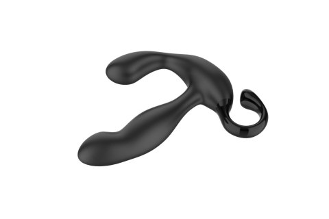 Masażer prostaty Finger Wiggle z pilotem B Series Cute czarny