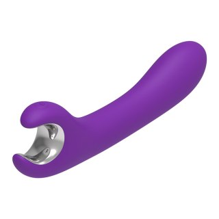 Stymulator łechtaczki Mermaid silikonowy fioletowy USB B Series Joy