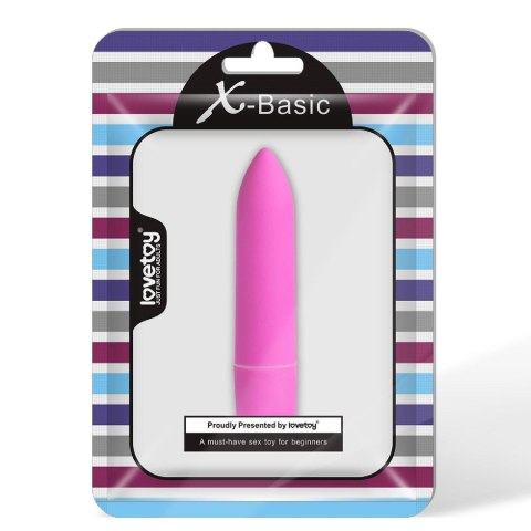 Wibrator mini pocisk Lovetoy niebieski 9 cm 1 tryb