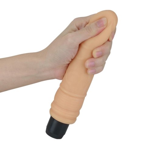 Wibrator realistyczny cyberskóra Lovetoy 20 cm wodoodporny