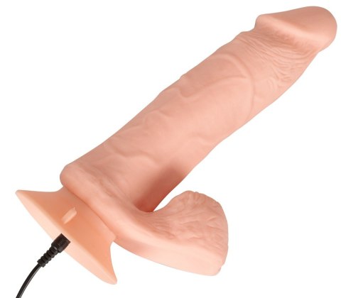 Wibrator wyginany Nature Skin z pilotem RC USB 20 cm