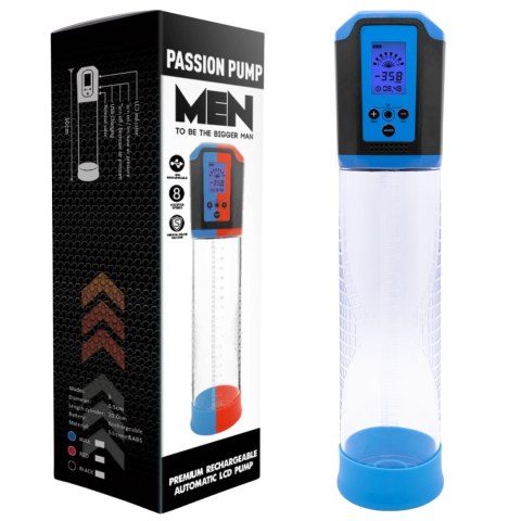 Elektryczna pompka próżniowa Passion Pump premium ładowalna LCD
