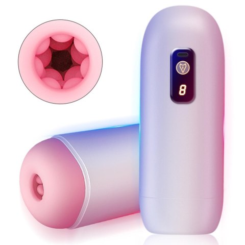 Masturbator waginalny z 8 wibracjami USB B Series Fox
