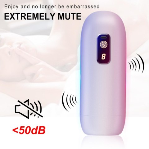 Masturbator waginalny z 8 wibracjami USB B Series Fox