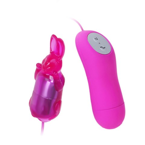 Mini króliczek wibrator Baile Cute Secret 12 funkcji
