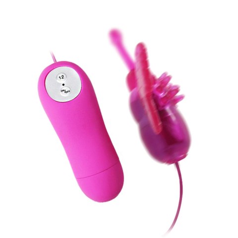 Mini wibrator motylkowy Baile Cute Secret z pilotem 12 funkcji