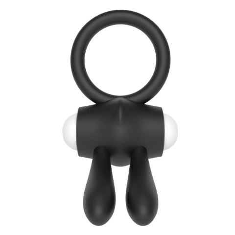 Pierścień wibracyjny Lovetoy silikonowy czarny 7.5 cm