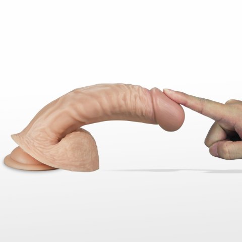 Realistyczny wibrator Lovetoy z przyssawką 22 cm