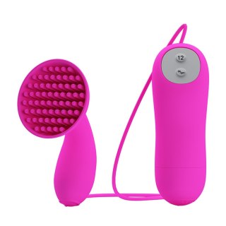 Silikonowy stymulator łechtaczki Pretty Love Brady 12 wibracji