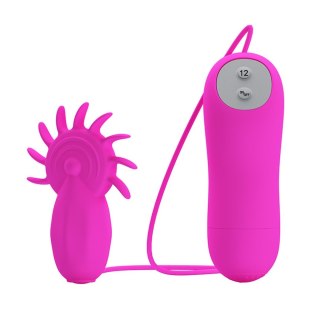 Stymulator łechtaczki Pretty Love Boris z języczkami silikonowy 12 trybów